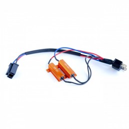 Warning canceller for LED bulbs H4 2 x 6ÎŠ 50W
